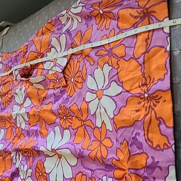 Vintage Shaker Square Floral Print Dress - Picture 11 of 14